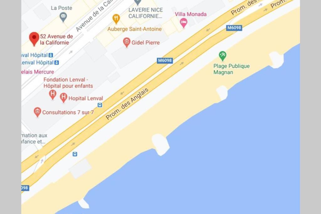 Studio Climatise, 50 M De La Prom, Wifi Nice Eksteriør bilde
